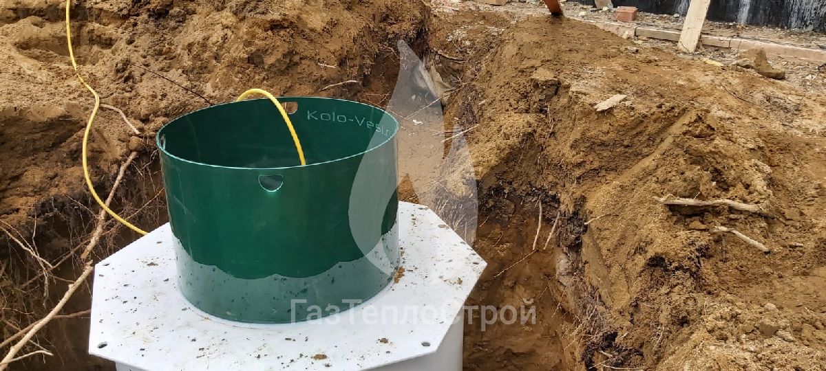 Установка в почву Септика Kolo Vesi 5 низкий корпус